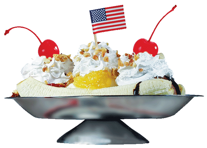 the original banana split