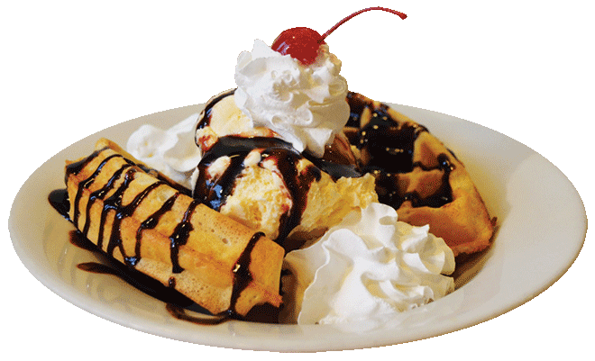 waffle-sundae waffle sundae