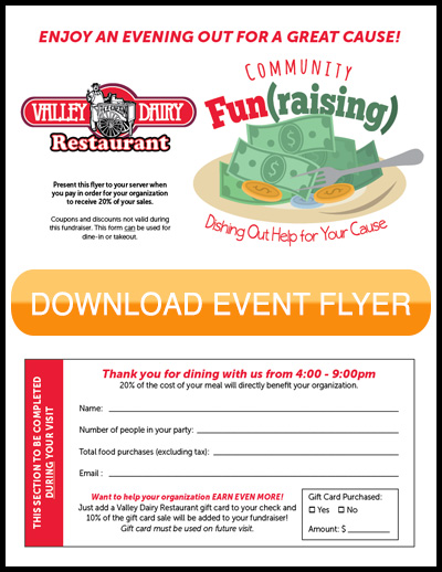 Fundraiser Event Flyer