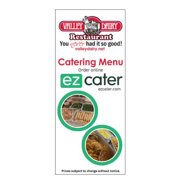 TAKE-OUT MENU - EZCATER